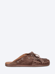 Boat fringe loafer mules ref:
