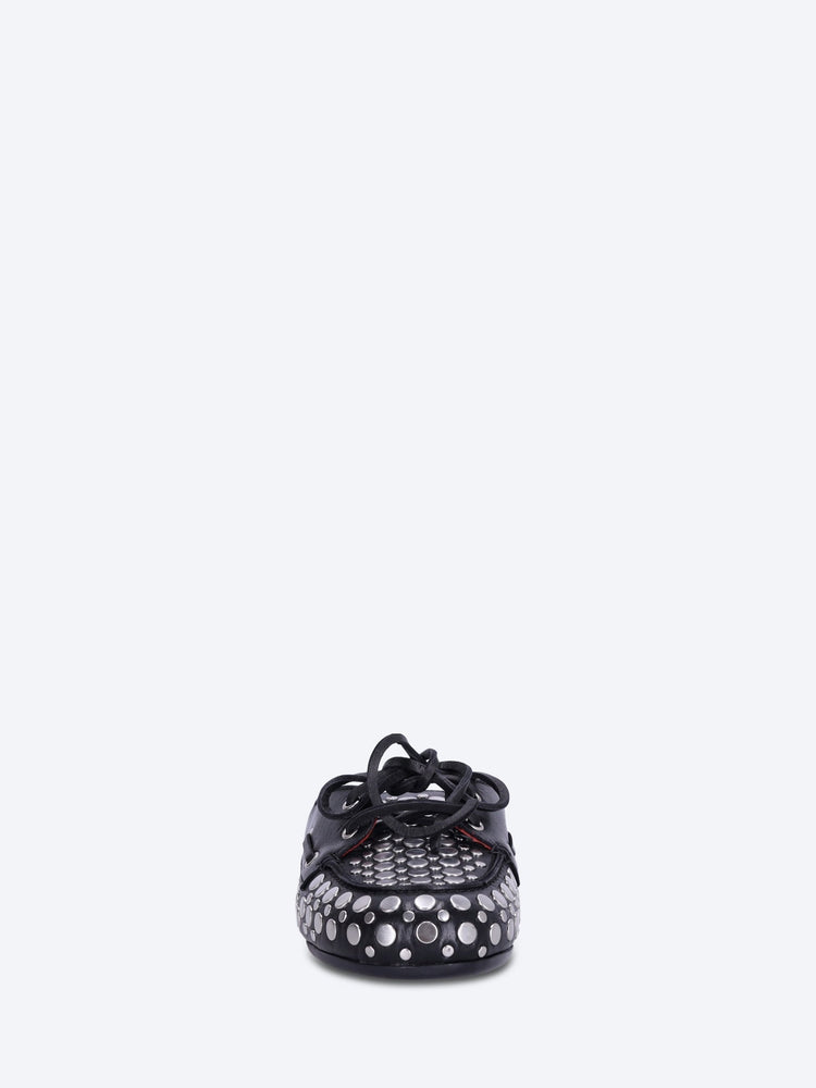 Boat loafer mules 3