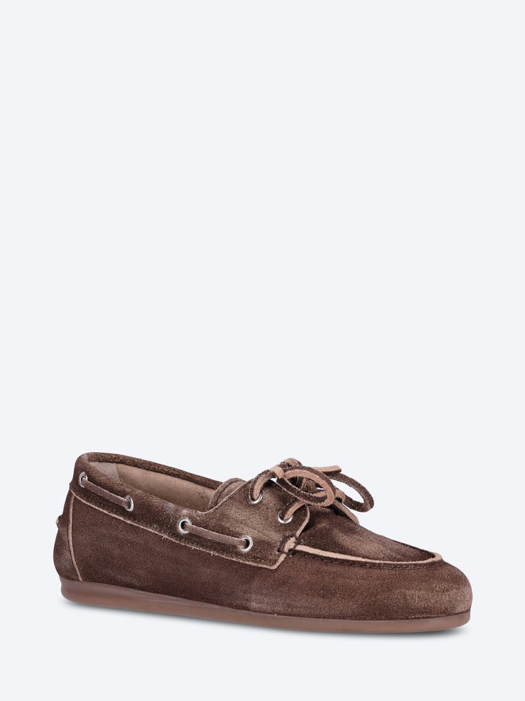 Mocassin bateau en daim brossé 2