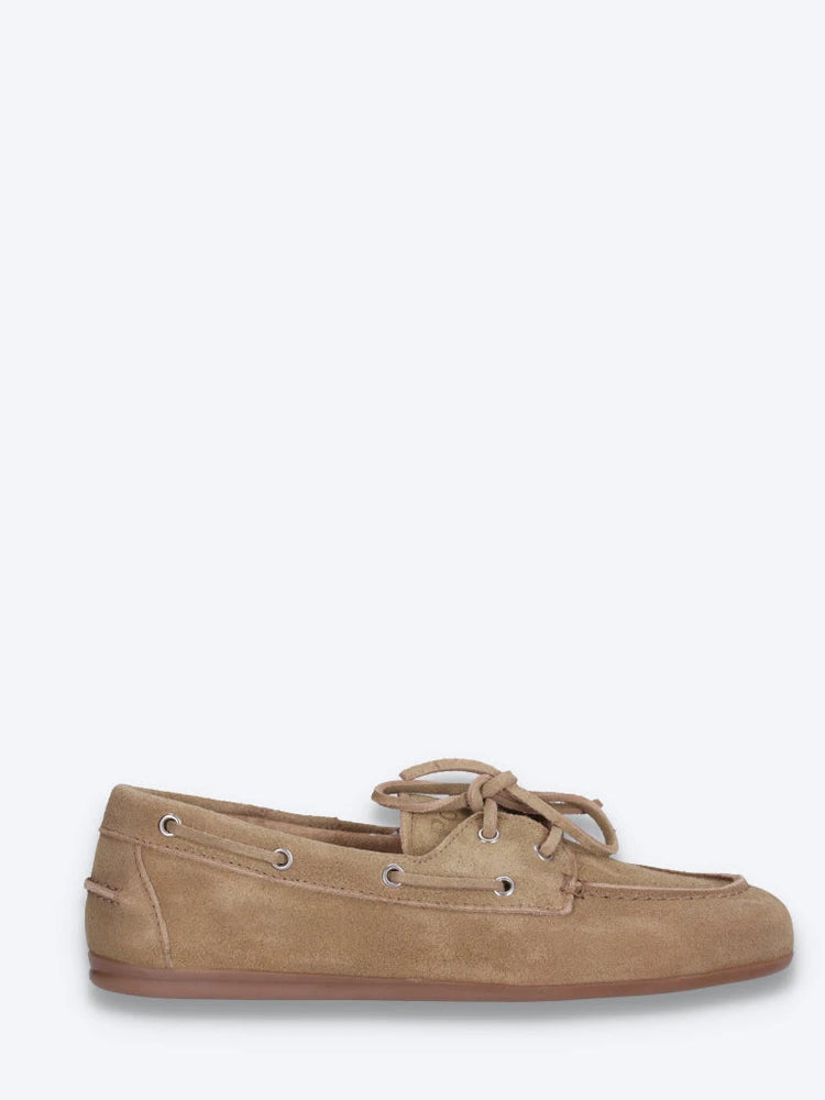 Mocassins bateau en daim brossé 1