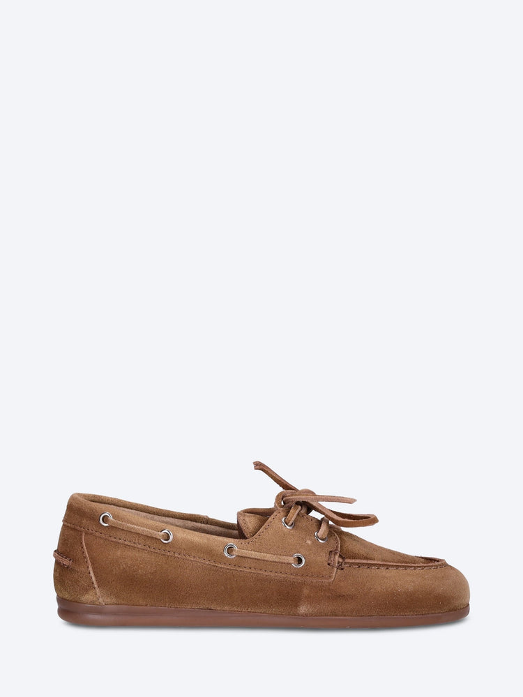 Mocassins bateau en daim brossé 1