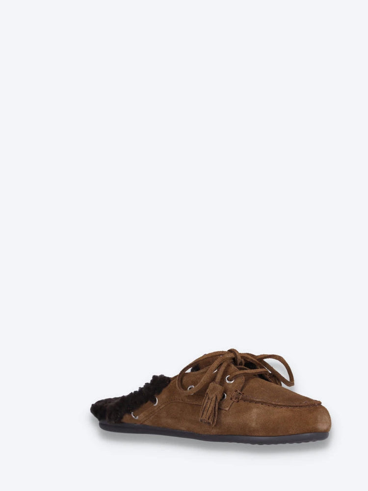 Boots-Loafer, Pantoletten, Pelzperlen 2