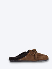 Boots-Loafer, Pantoletten, Pelzperlen ref: