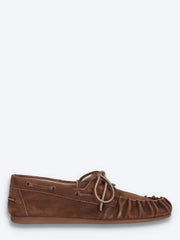 Wrinkle – Boots-Loafer aus gebürstetem Wildleder ref: