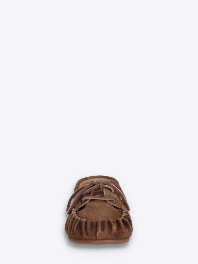 Wrinkle – Boots-Loafer aus gebürstetem Wildleder 3