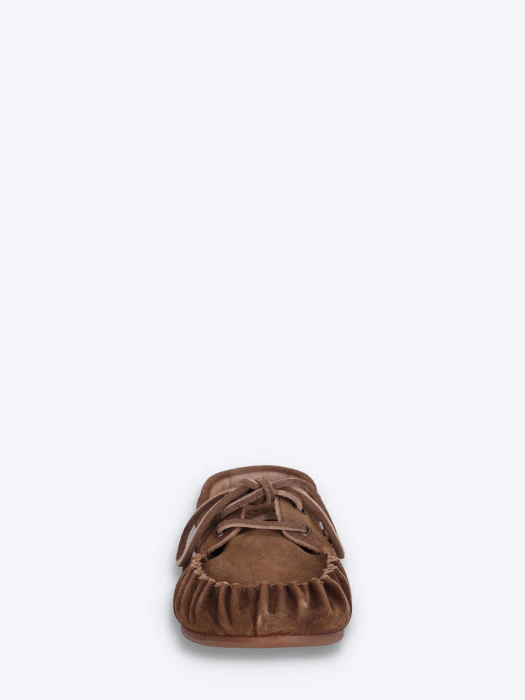 Wrinkle – Boots-Loafer aus gebürstetem Wildleder 3
