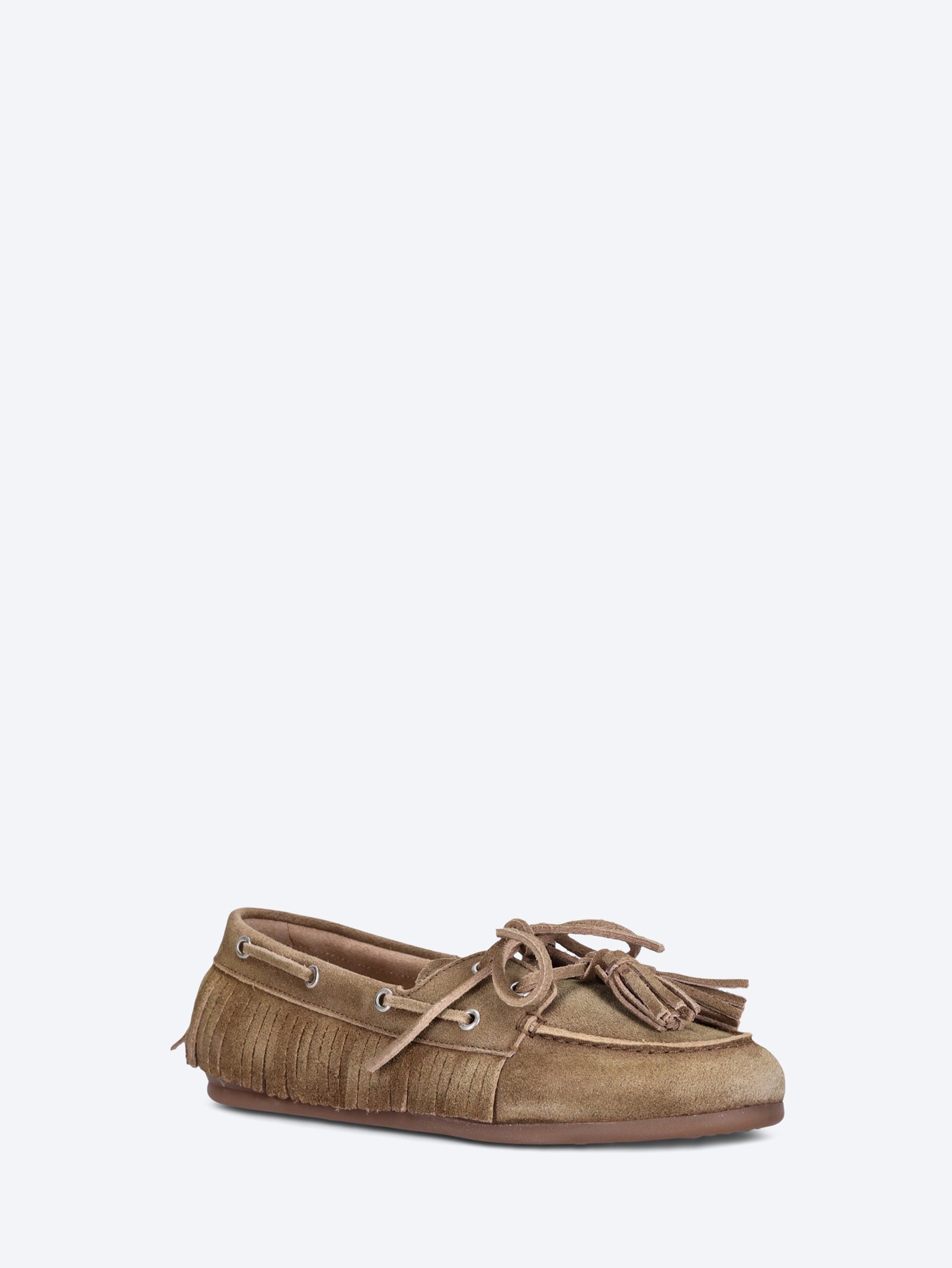 Boat native tassel suede loafers 2
