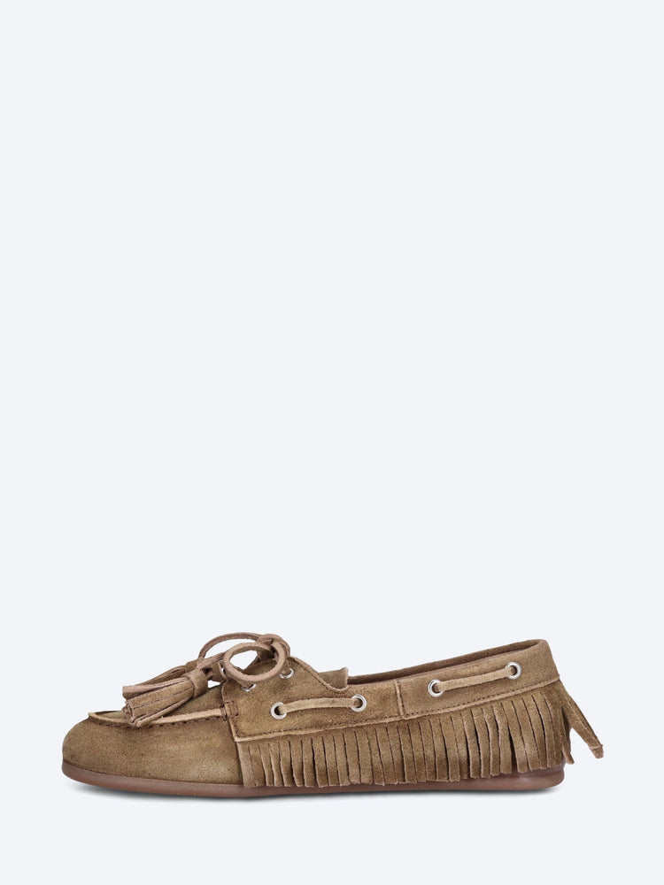 Boat native tassel suede loafers 4
