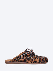 Boat print animal loafer mules ref: