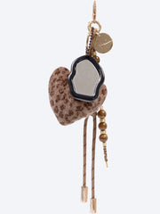 Bobby leopard heart and mat pearl bag jewel 30cm ref: