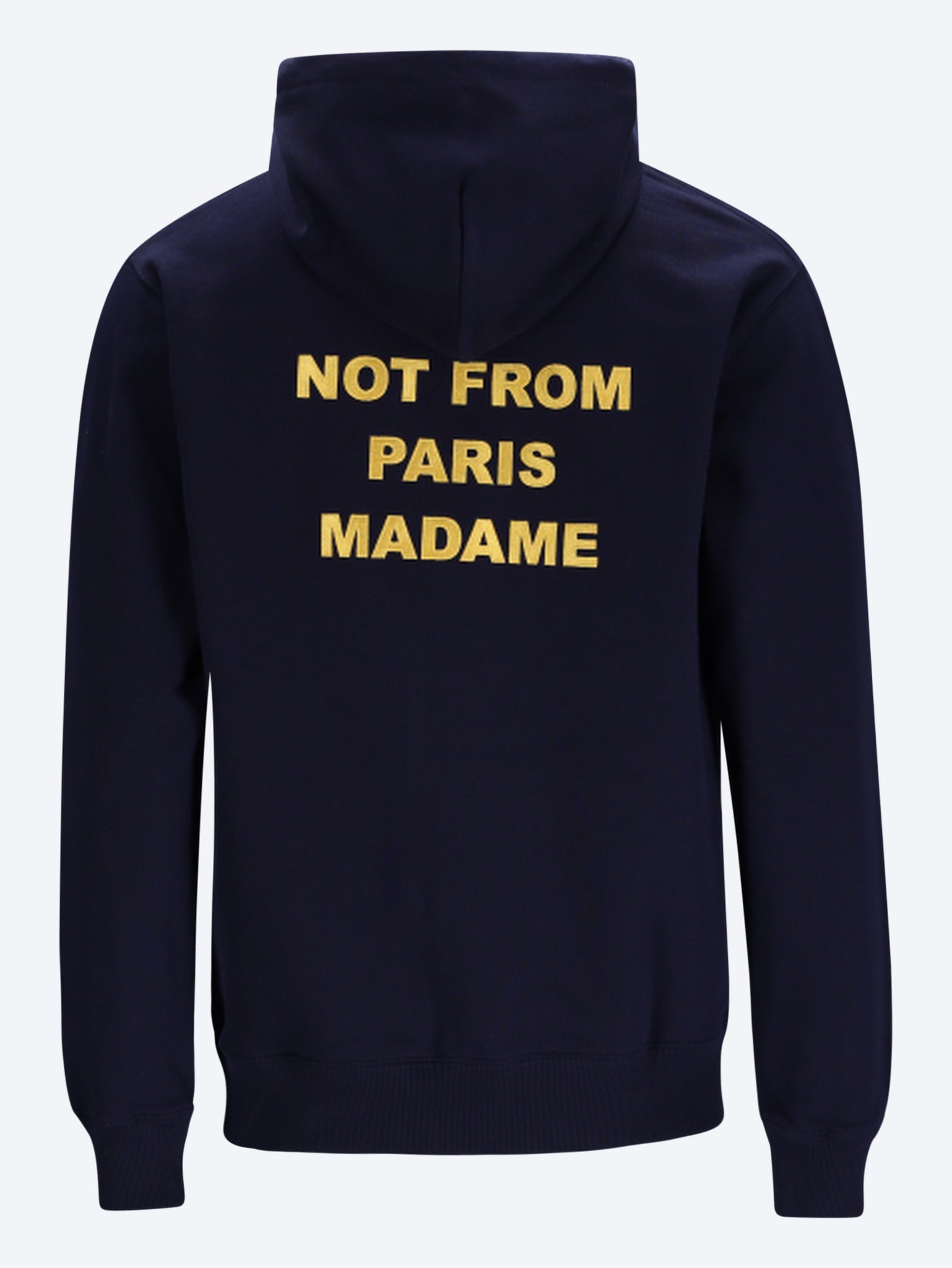 Kapuzenpullover mit auffälligem Slogan 3