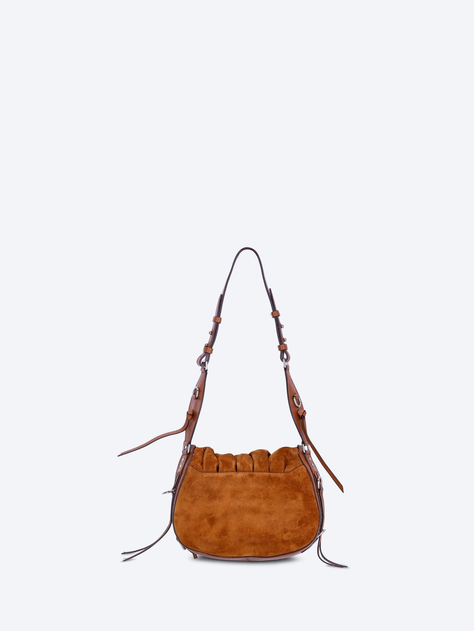 Bolton velvet leather shoulder bag 4