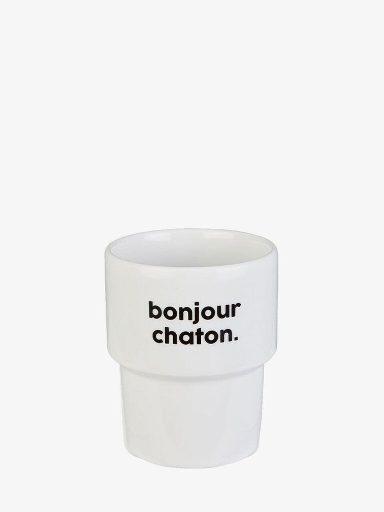 Bonjour Chatonbecher weiß 1