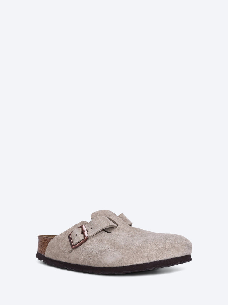 Boston suede leather unisex slippers 2