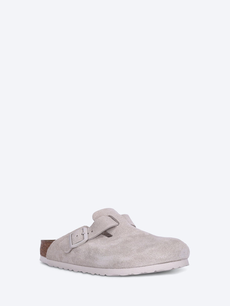 Boston suede leather unisex slippers 2