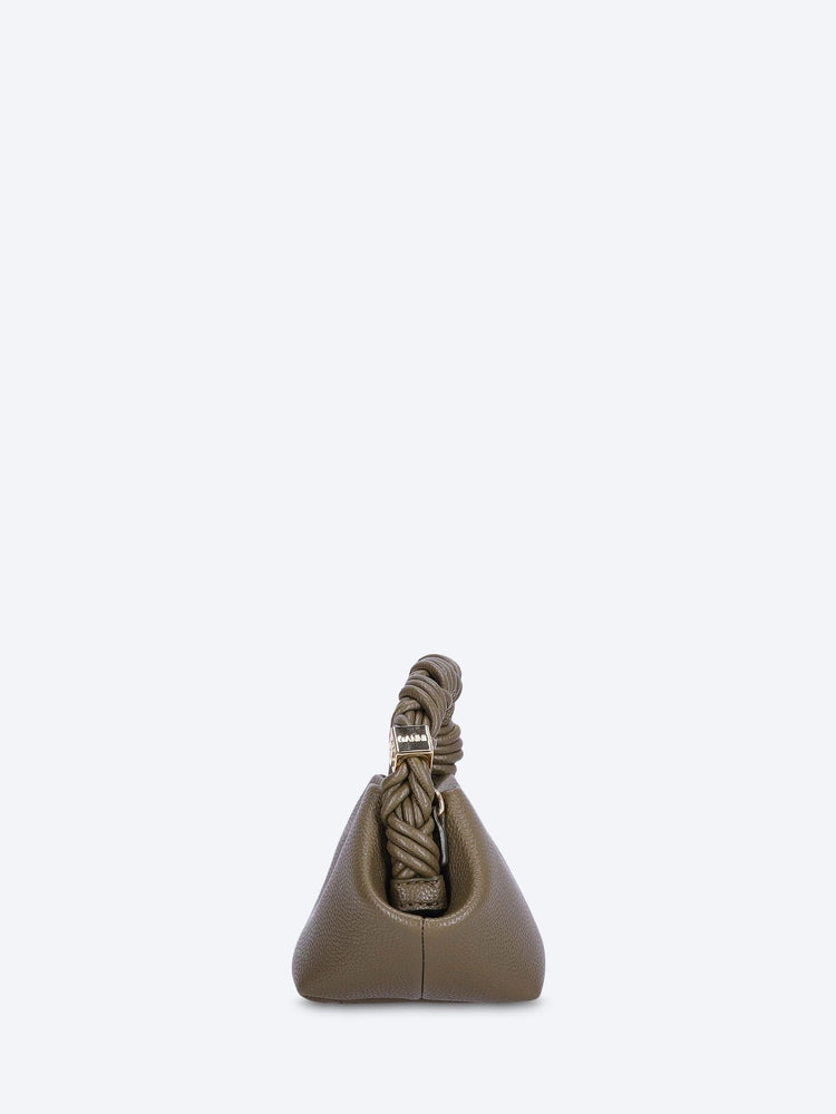 Bou Mini-Handtasche aus genarbtem Leder 3