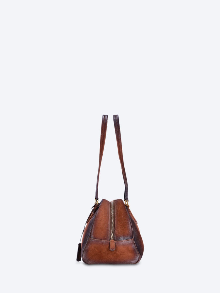 Bowling medium suede bag 3