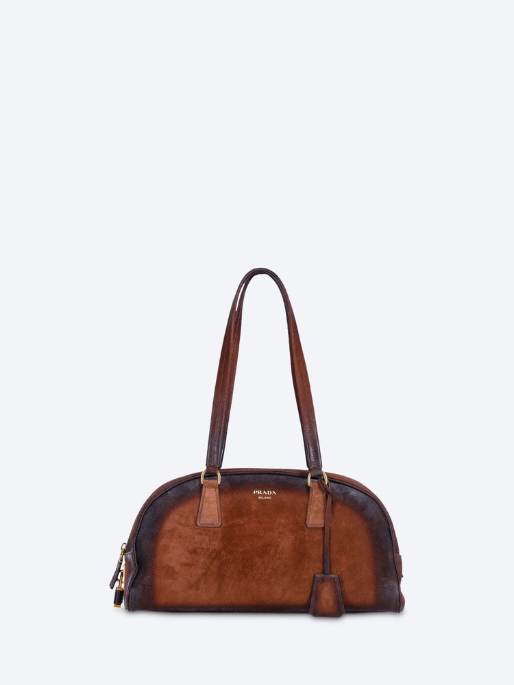 Bowling medium suede bag 1