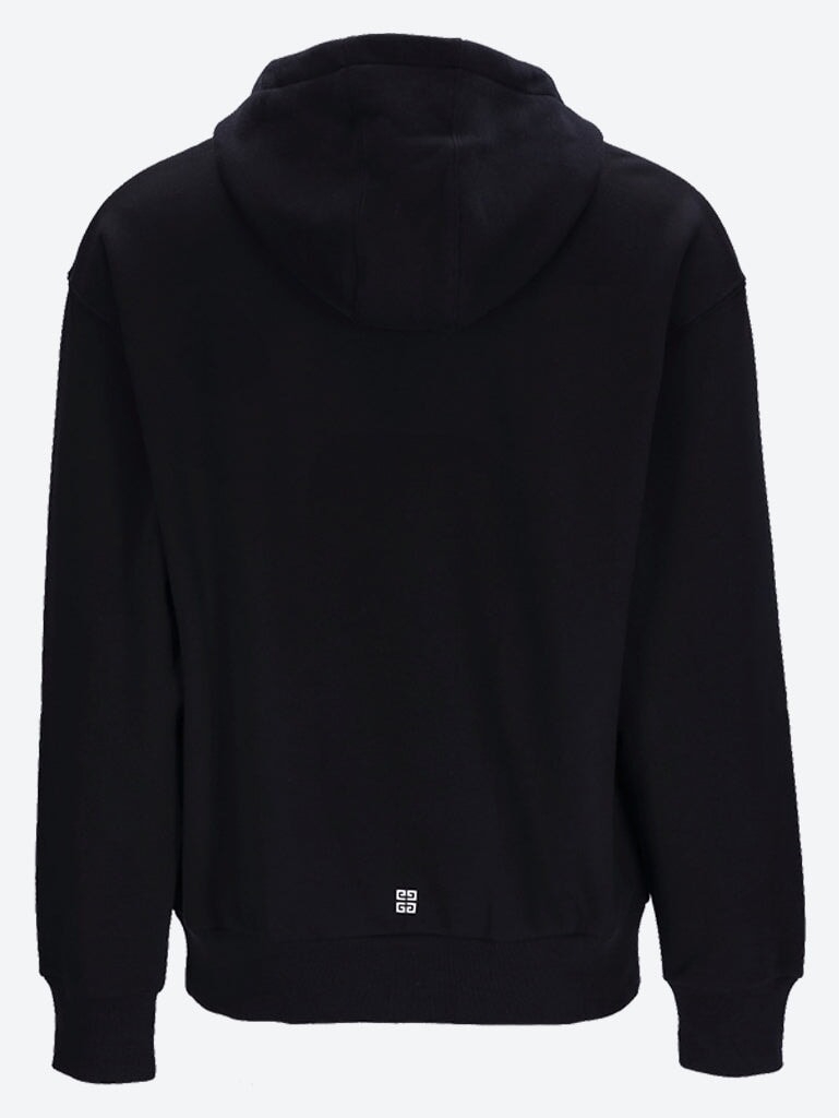 Boxy fit hoodie with pocket base 3