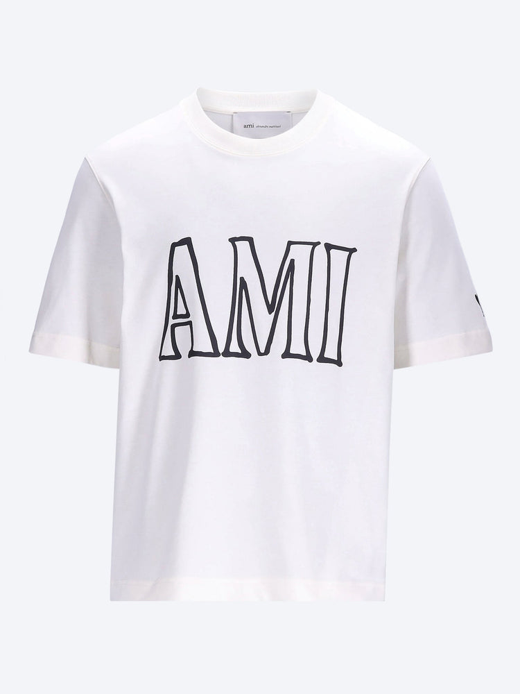 T-shirt à manches courtes coupe carrée 1