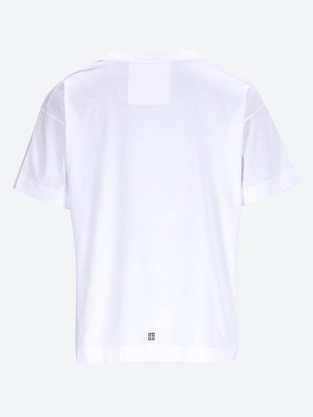 T-shirt à manches courtes carrées