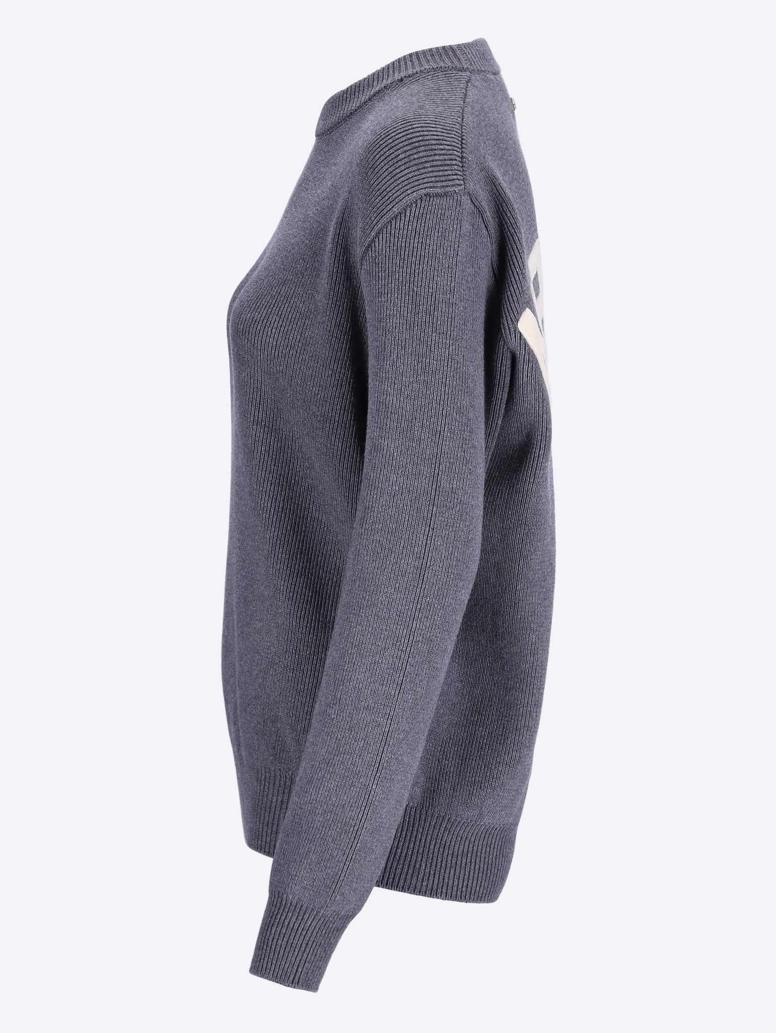 Boyfriend crewneck logo sweater 2