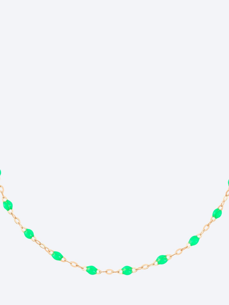 Armband Cheville oder Rose Vert Fluo 24 cm 1