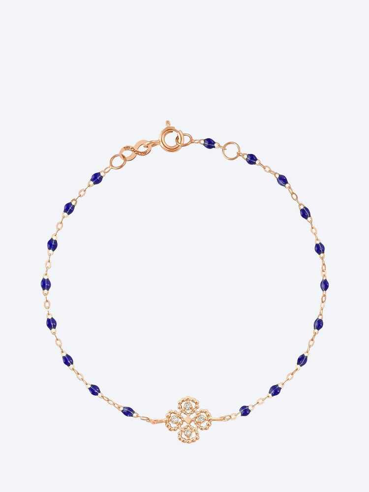 Armband Glücksbringer Trefle Diam oder Rose Prusse 17 cm 1