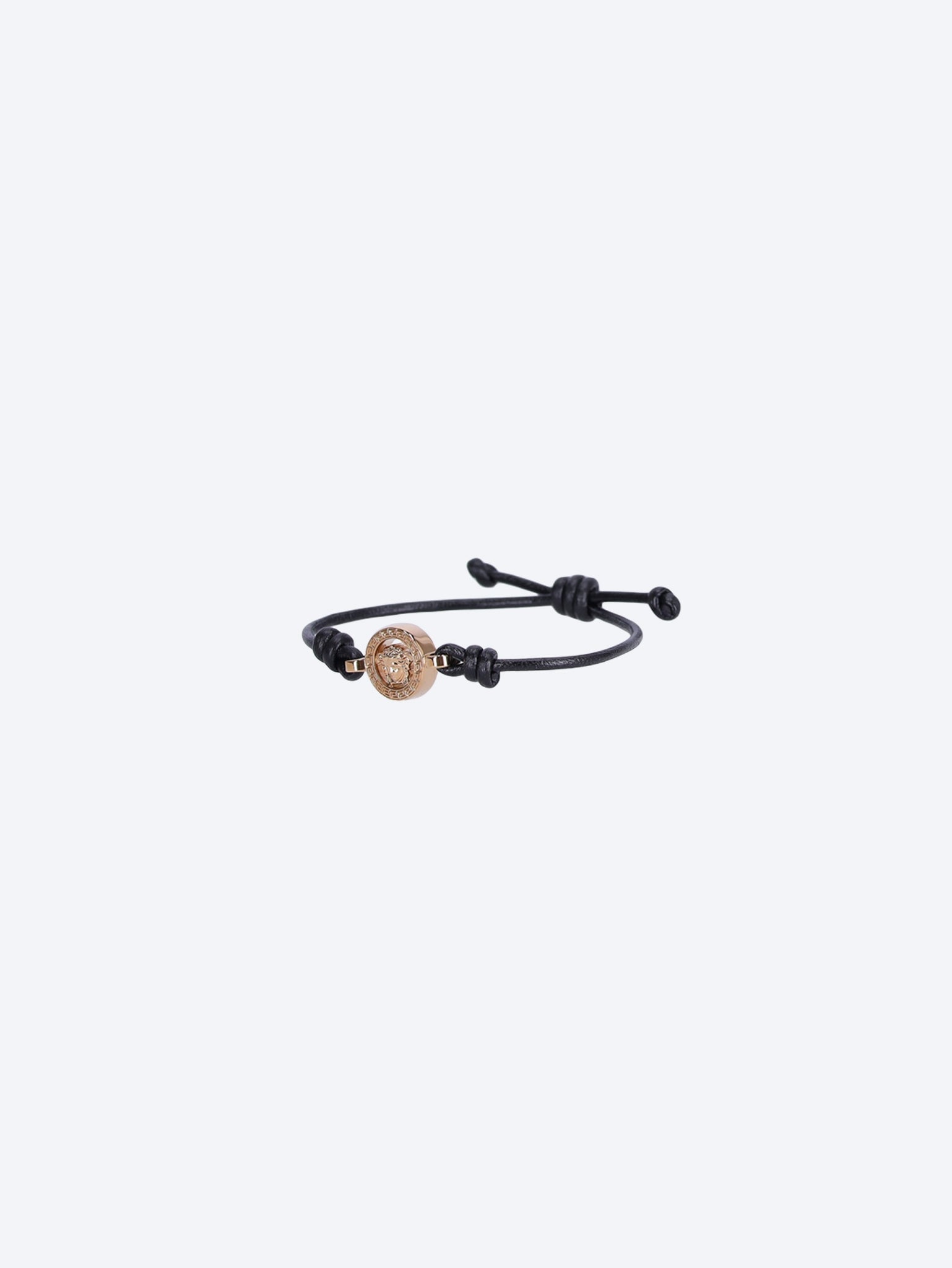 Bracelet metal leather 2