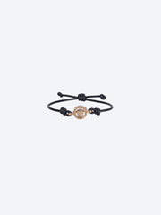 Bracelet metal leather ref:
