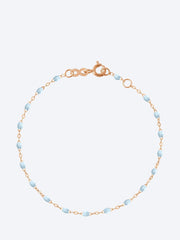 Bracelet or rose bleu layette 17cm ref: