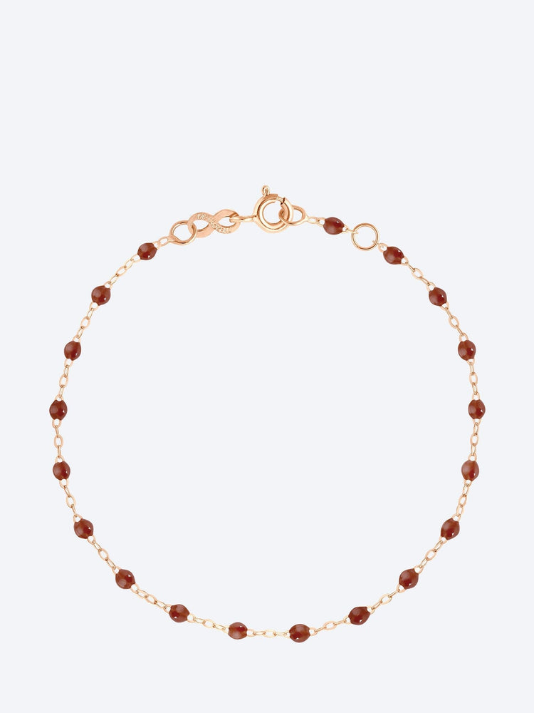 Armband aus Rosenharz, Mokka, 17 cm 1