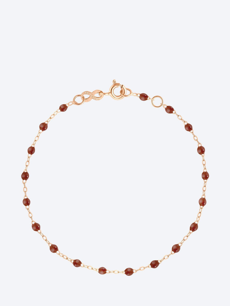 Bracelet ou résine rose moka 19 cm 1