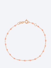 Armband aus rosafarbenem Harz, Saumon, 17 cm ref: