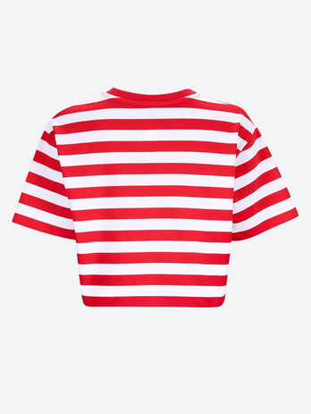 T-shirt recadré Breton Stripe