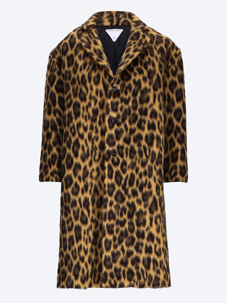 Brushed alpaca coat 1