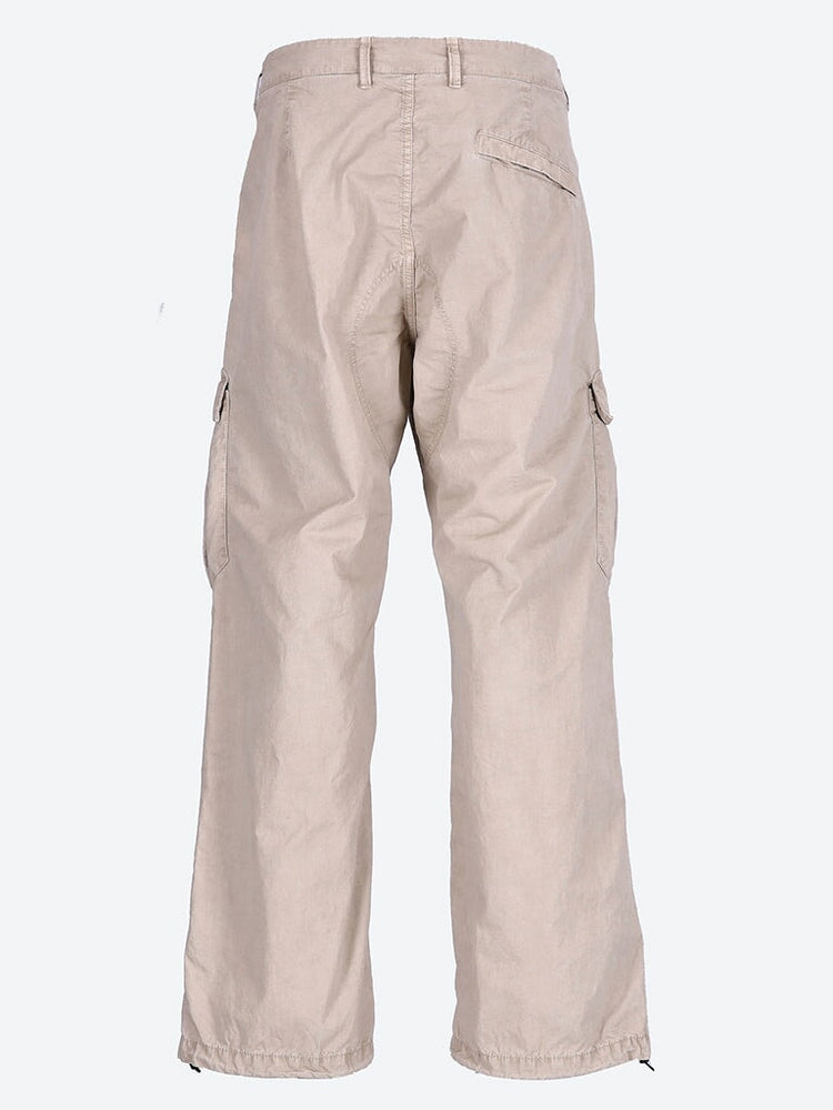 Brushed cotton canvas garment pants 3