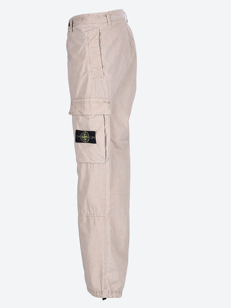 Brushed cotton canvas garment pants