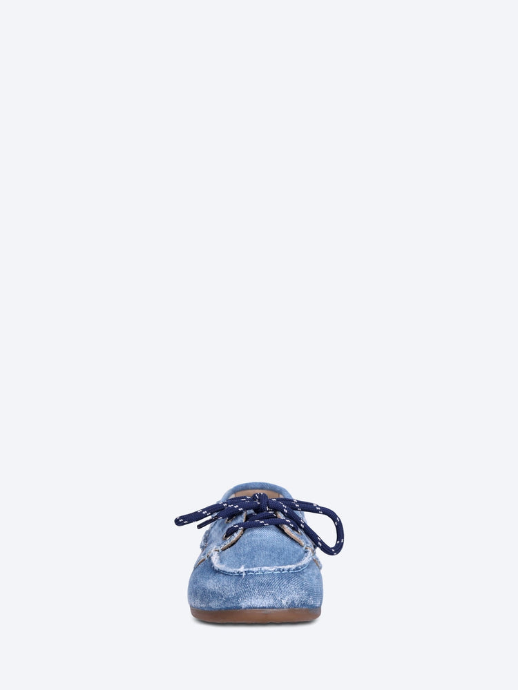 Boots-Loafer aus gebürstetem Denim 8