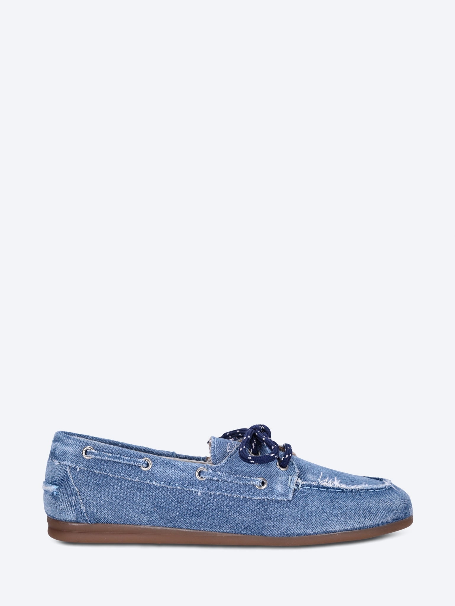 Boots-Loafer aus gebürstetem Denim 6