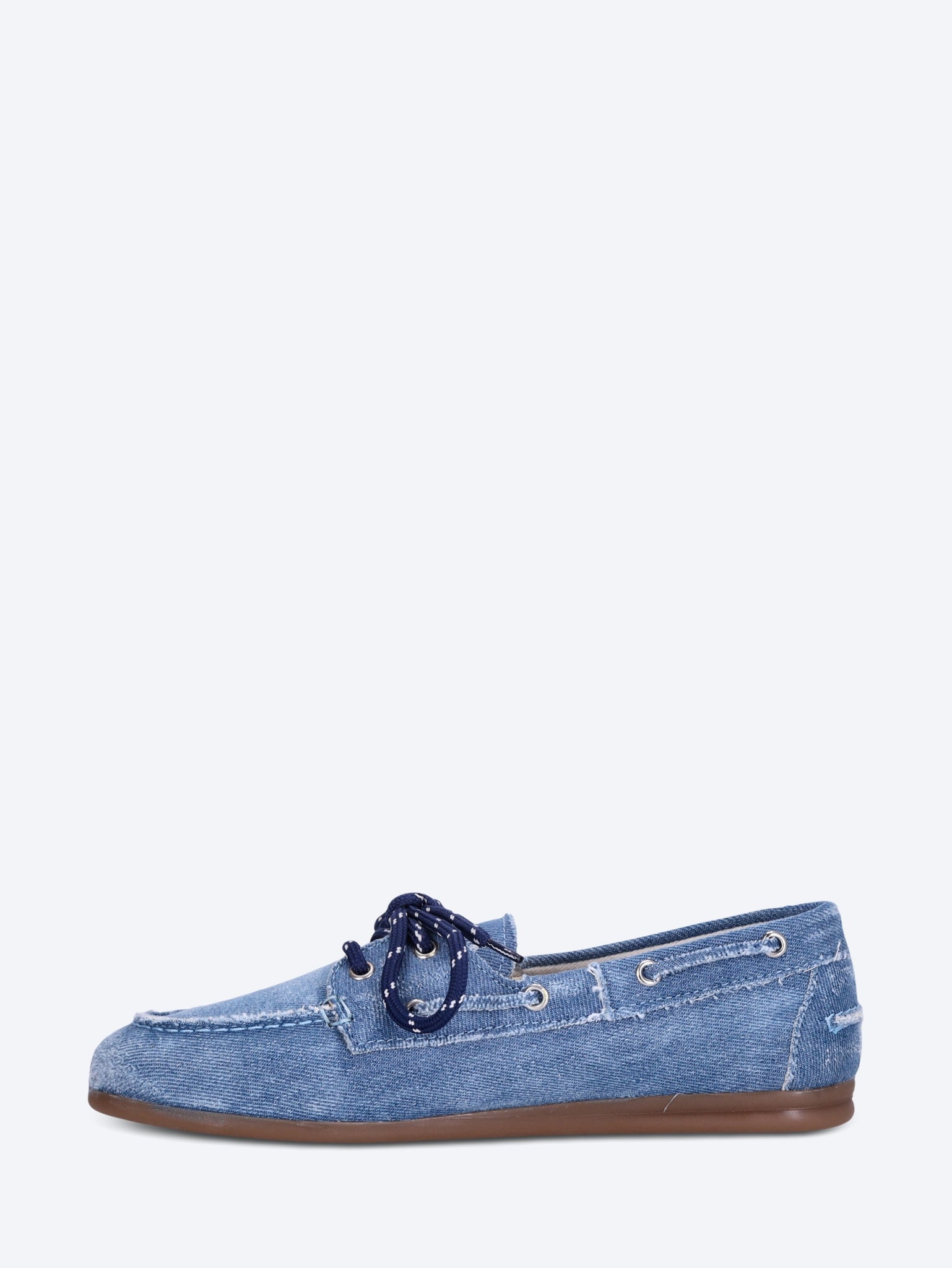Boots-Loafer aus gebürstetem Denim 9