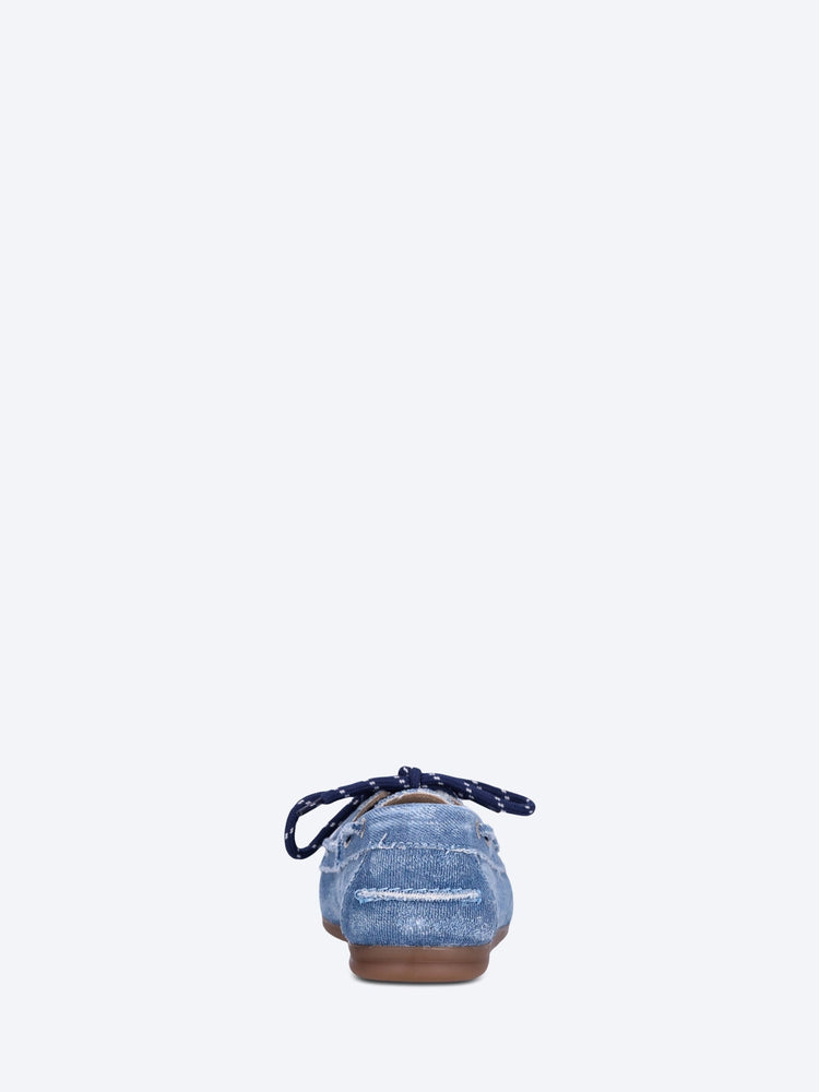 Boots-Loafer aus gebürstetem Denim 10