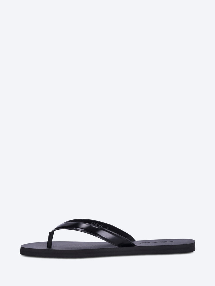 Brushed leather thongs 4