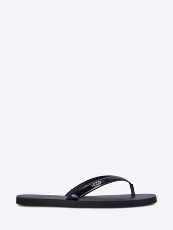 Brushed leather thongs