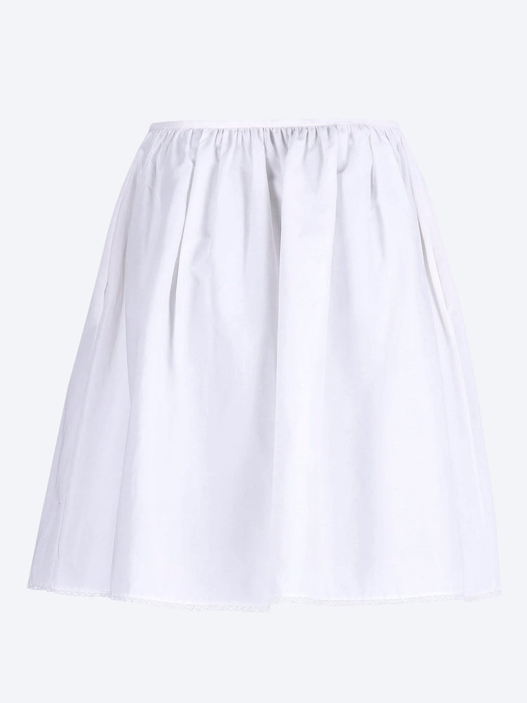 Jupe en popeline brossée 3