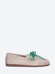 Brushed suede boat loafers ref: