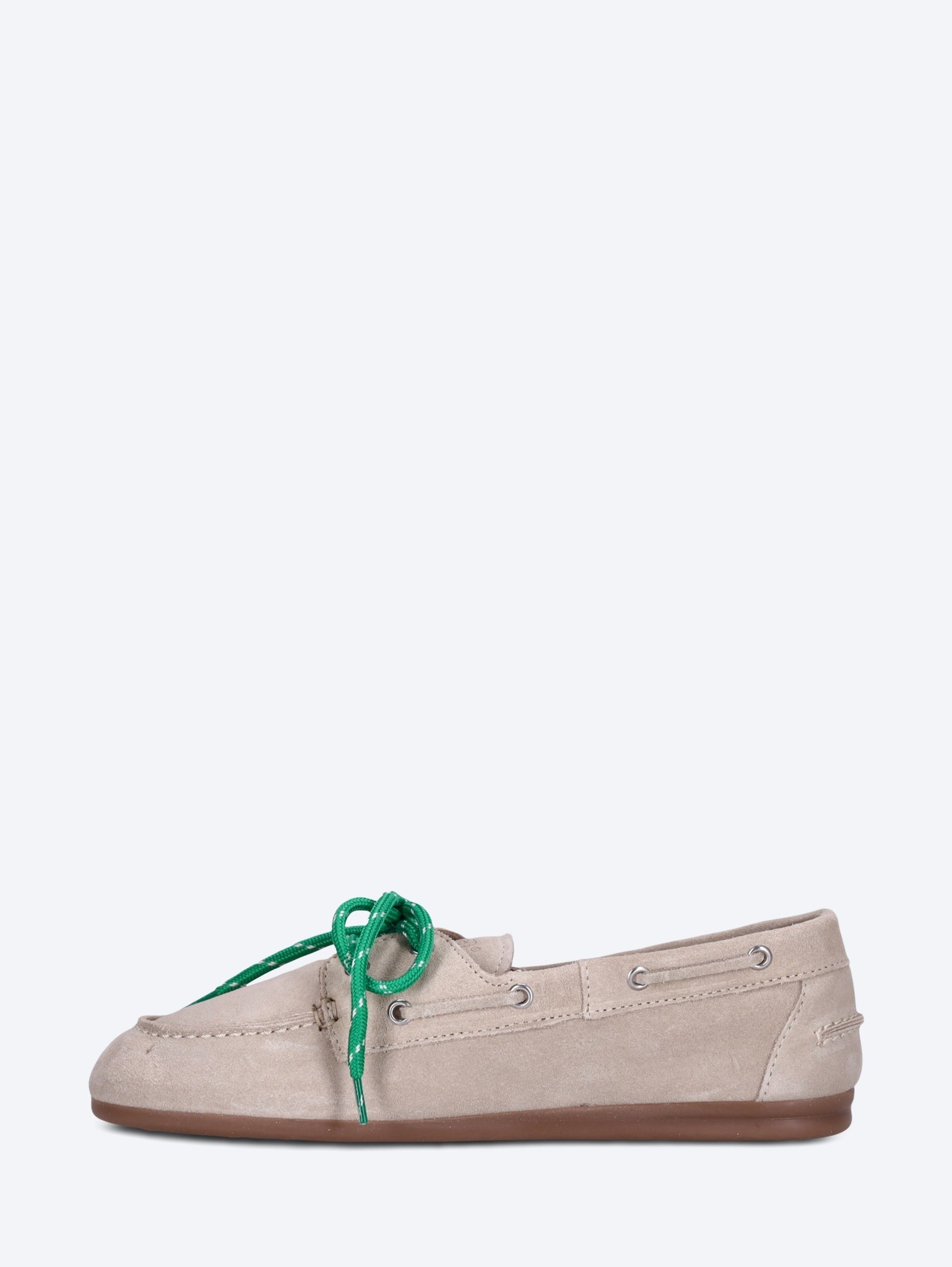 Brushed suede boat loafers 4