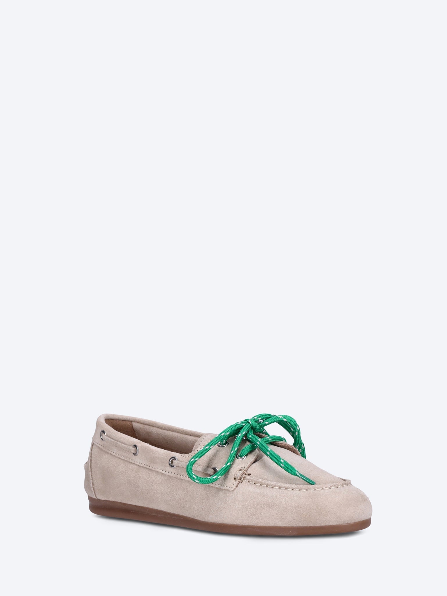 Brushed suede boat loafers 2