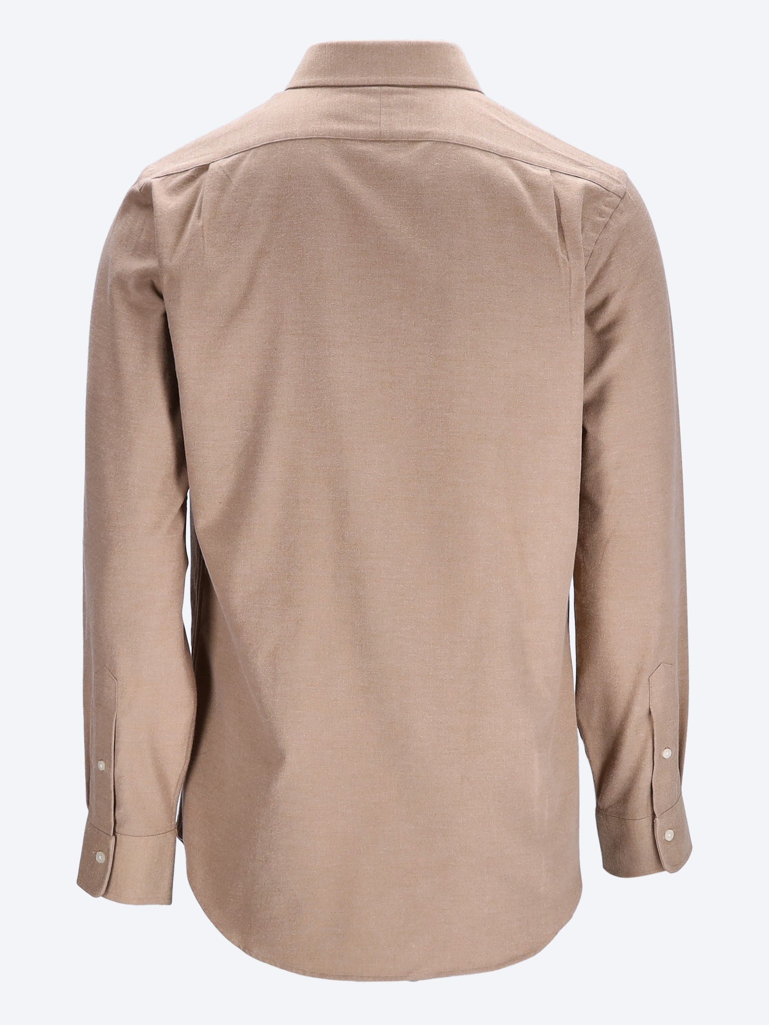 Brushed twill long sleeve shirt 3