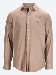 Brushed twill long sleeve shirt ref: